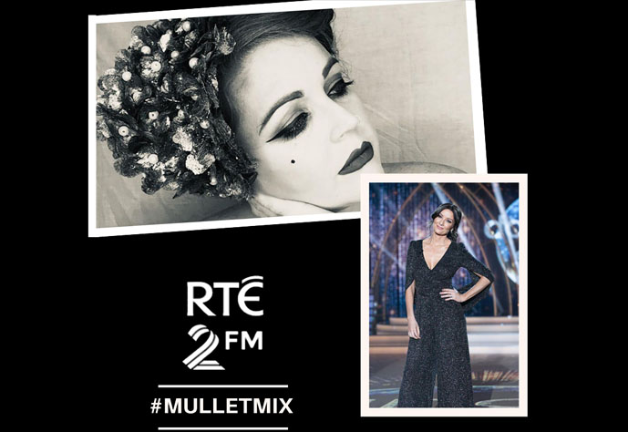 RTE 2FM, Jennifer Zamparelli, Mullet Mix, Radio, Interview Saraden Designs Millinery Atelier Supporting Irish Businesses