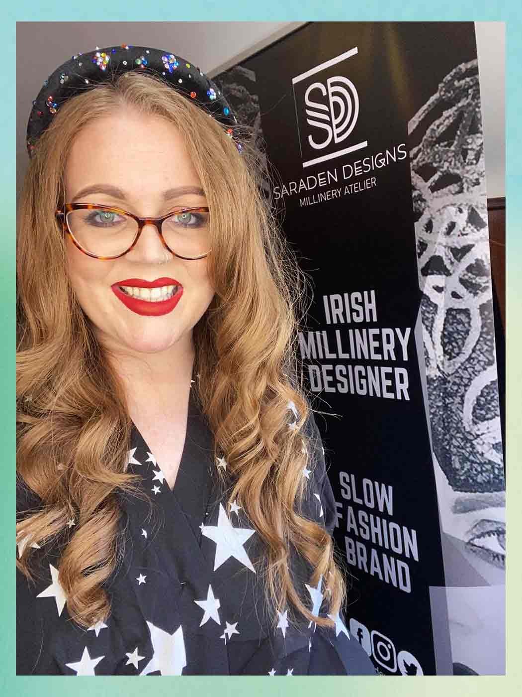 Fashion Revolution Week Meet the Maker Sarah O' Rourke from Saraden Designs Millinery Atelier