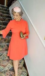 Margaret O' Rourke wearing Saraden Designs Millinery - Irish Milliner - Award Winning Milliner - Ladies Day - Racing Style Margaret O' Rourke wearing Saraden Designs Millinery - Irish Milliner - Award Winning Milliner - Ladies Day - Racing Style